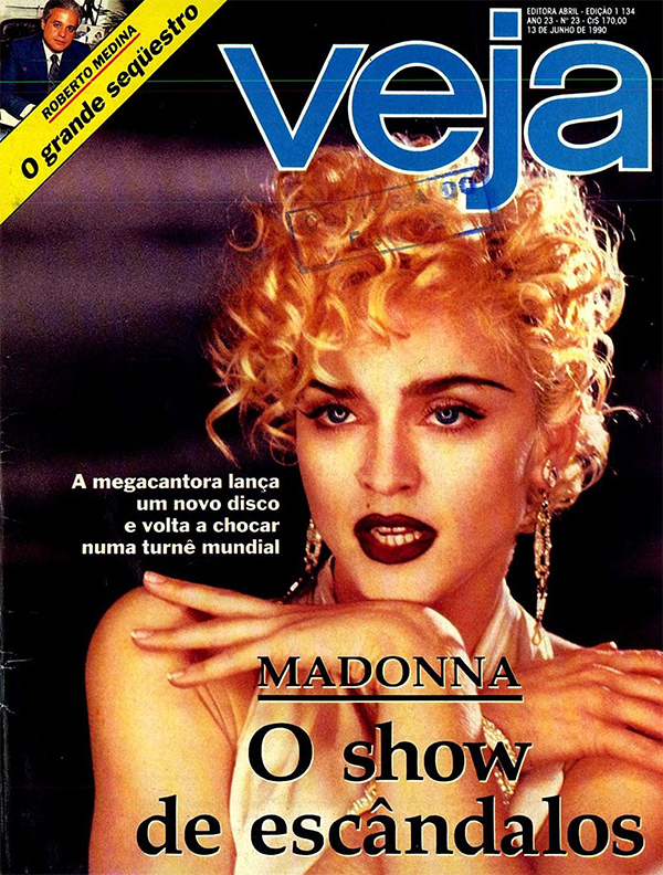 A icônica turnê de Madonna que chocou o mundo em 1990