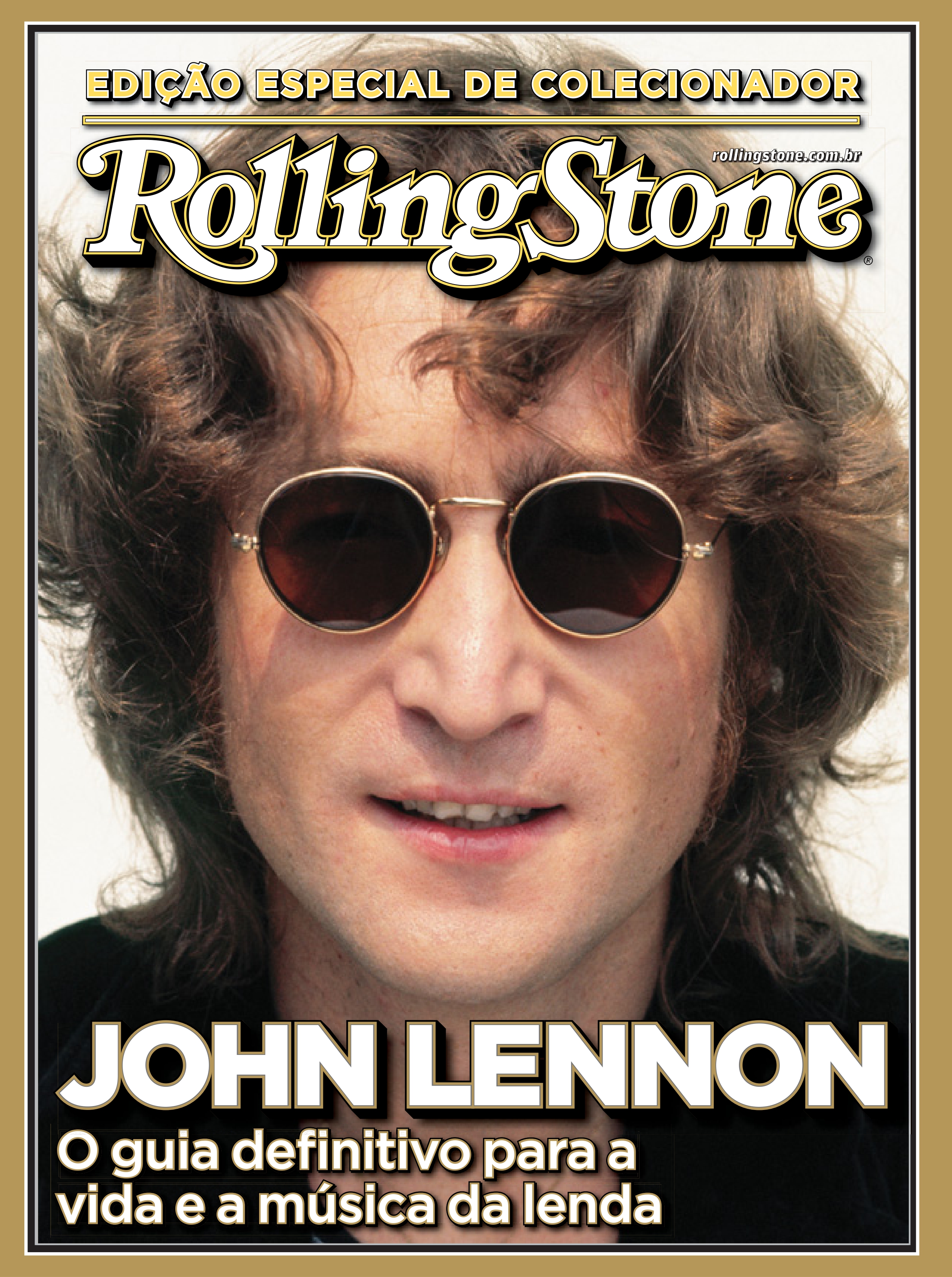 JOHN LENNON 表紙 ROLLING STONE誌 1990年8月 Rolling Stone Brasil - Edição de Colecionador: John Lennon
